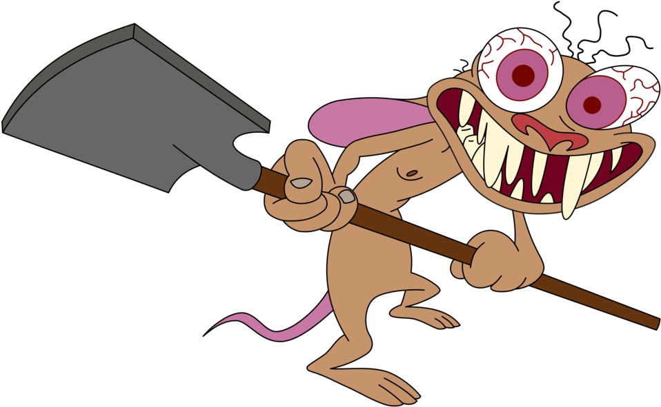 Ren And Stimpy Images Ren With A Shovel Hd Wallpaper - Ren Y Stimpy Png (1024x658), Png Download