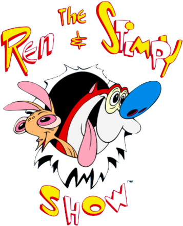 Monopoly Ren & Stimpy - Ren And Stimpy Drawing (401x480), Png Download