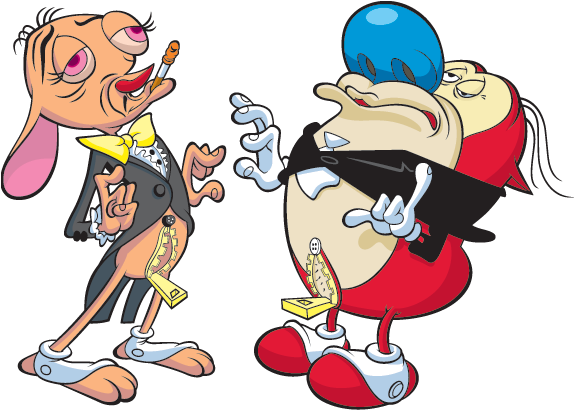 View Samegoogleiqdbsaucenao Img 3548 , - Ren And Stimpy Png (573x422), Png Download