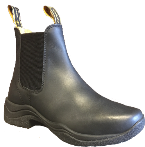 Dingo Boot Black Outback Survival Gear - Chelsea Boot (640x536), Png Download