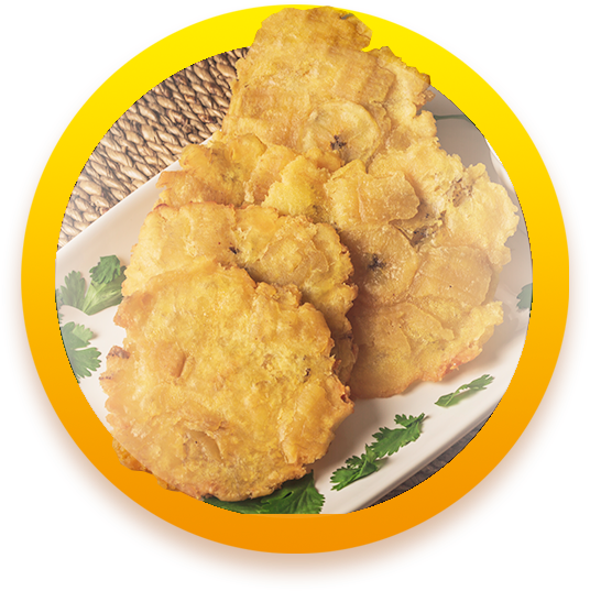 Tostones (570x572), Png Download