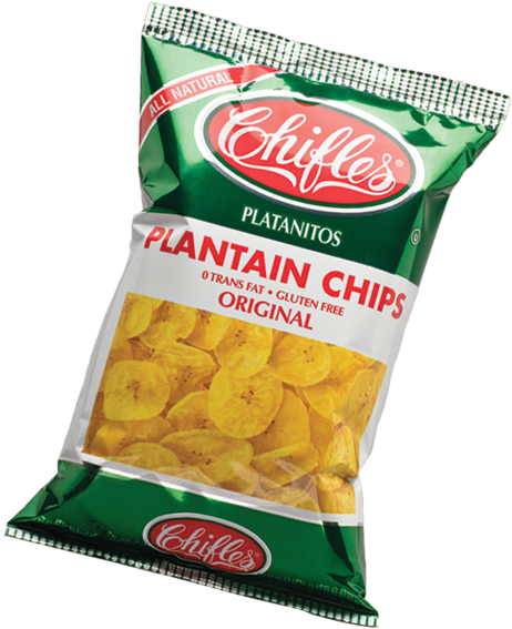 Original Plantain Chips - Chifles Plantain Chips - 5 Oz Bag (500x643), Png Download