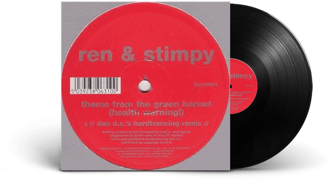 Theme From The Green Hornet - Label (760x539), Png Download