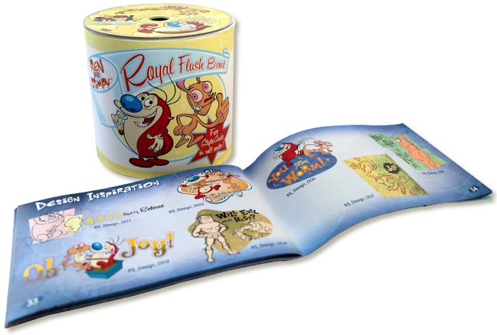 Ren & Stimpy Styleguide (697x470), Png Download