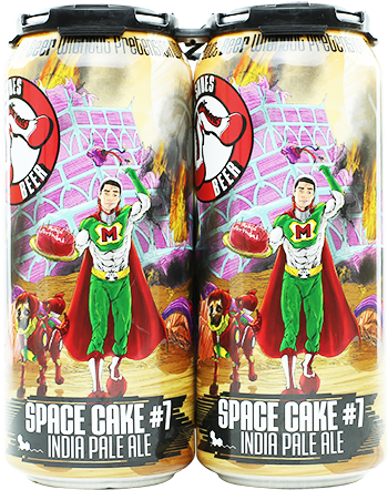 Clown Shoes Space Cake Cans (480x480), Png Download