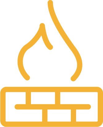 Firepit - The Avenue At East Falls (333x410), Png Download