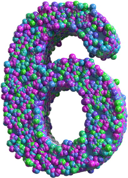 Pin By Alfaith Poblete On Numbery - Clipart Image Colourful Numbers Transparent (452x600), Png Download