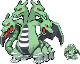 I Made A Hydra - Arbok (500x500), Png Download