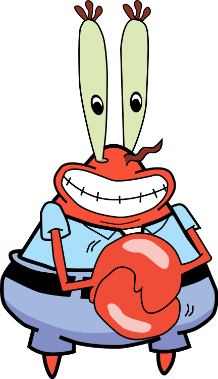 Mr - Krabs - Keba Kraba Sundjer Bob (432x749), Png Download