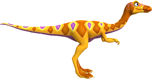 Dinosaur Train Wiki - Dinosaur Train Effigia (609x275), Png Download