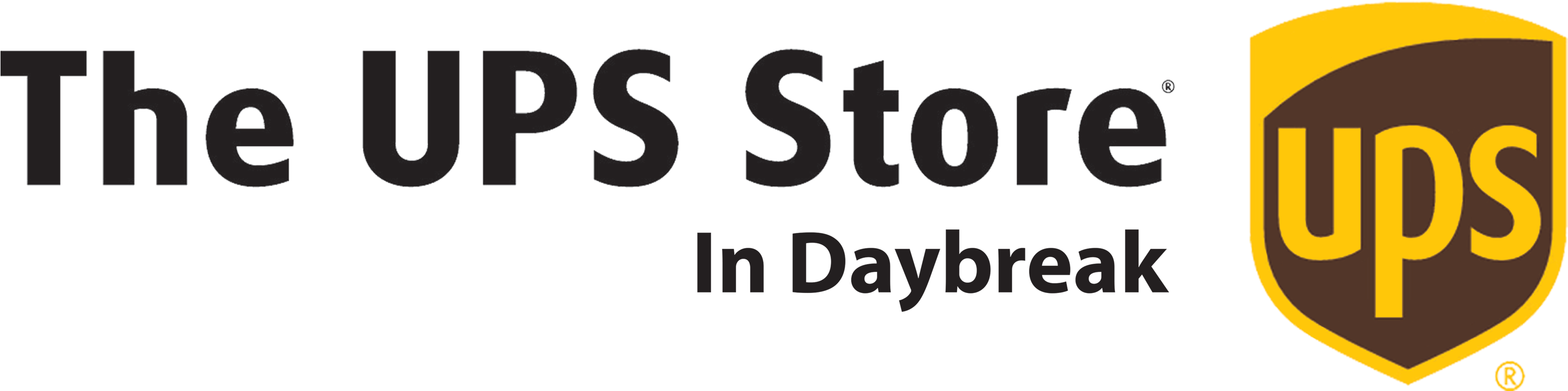 Ups Store Print And Business Services (3300x761), Png Download