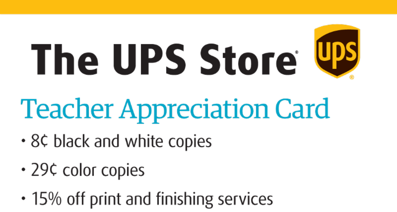 7 Sep - Ups Store (800x428), Png Download