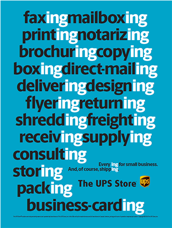 We Do A Lot More Than Just Shipping At The Ups Store - The Ups Store (387x502), Png Download