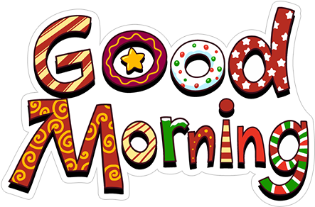 Good Morning (490x317), Png Download