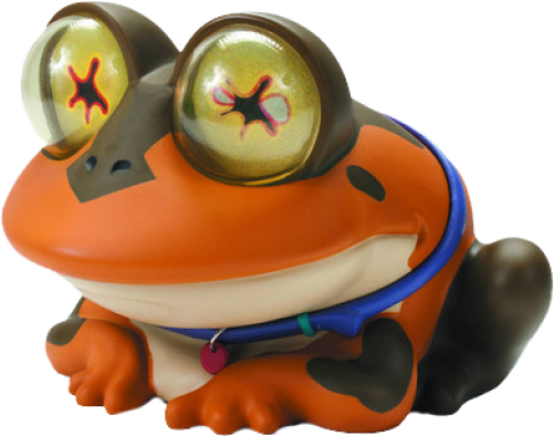 Image Image - Futurama - Hypnotoad 6 Inch Kidrobot Vinyl Figure (500x500), Png Download