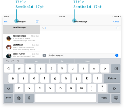 Ipad Screen With 17pt Title - Apple 9.7-inch Ipad Pro - Wi-fi - 256 Gb - Gold - 9.7" (600x375), Png Download