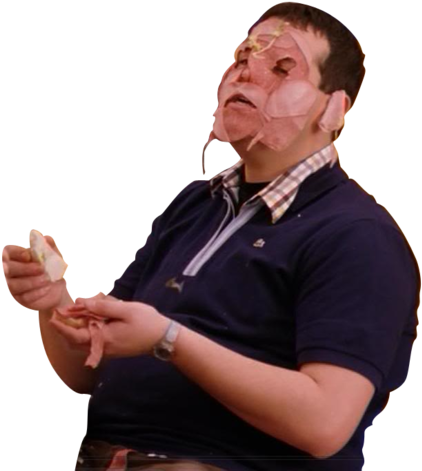 Damien, Mean Girls, And Transparent Image - Mean Girls Damian Icon (500x474), Png Download