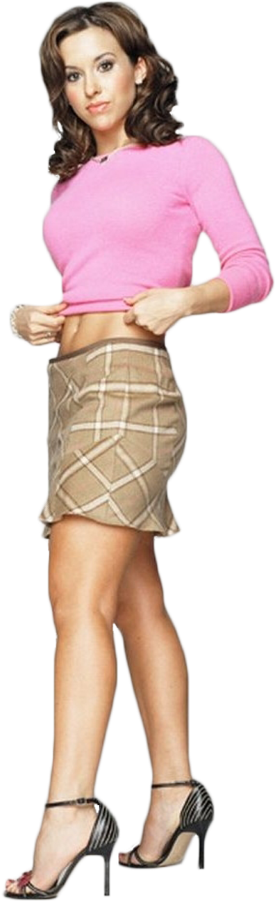 Gretchen Mean Girls Outfits (500x1300), Png Download