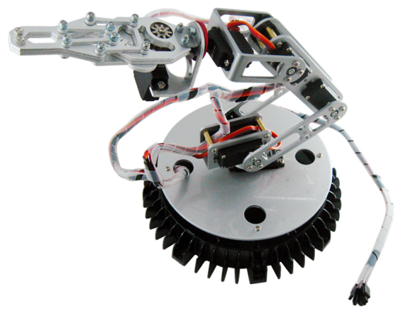 Dagu 6dof Aluminum Robotic Arm Rohs - Six Degrees Of Freedom (600x600), Png Download