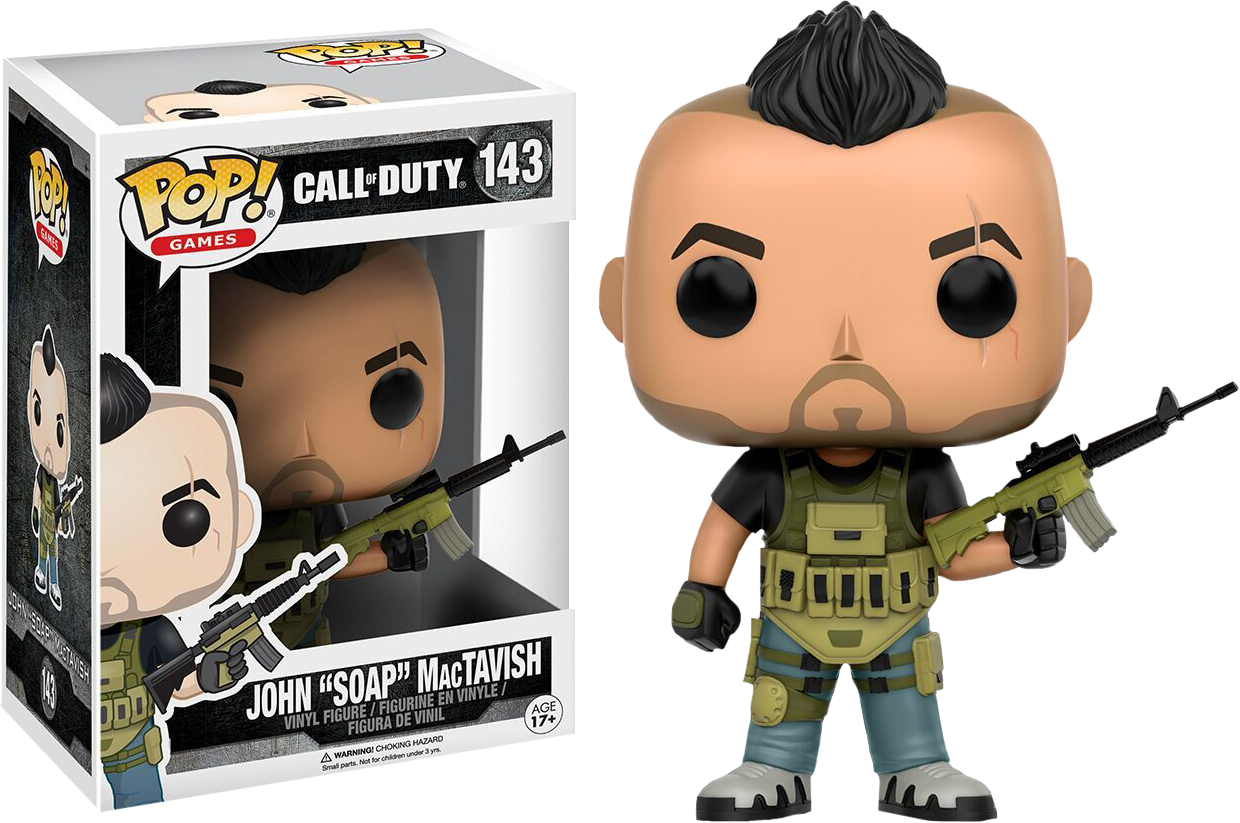 Call - Pop Vinyl Call Of Duty (1240x823), Png Download