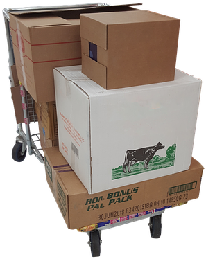 Shipping Boxes For Sale - Delivery (360x640), Png Download