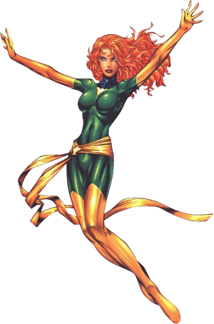 Jean Grey - Jean X Men Comic (300x454), Png Download