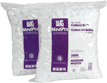 Medpro Cotton Ball - Cotton Pad (600x324), Png Download