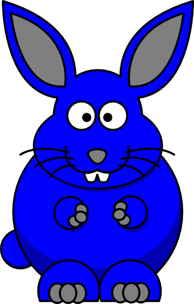 Cartoon Bunny Svg Clip Arts 378 X 591 Px (378x591), Png Download