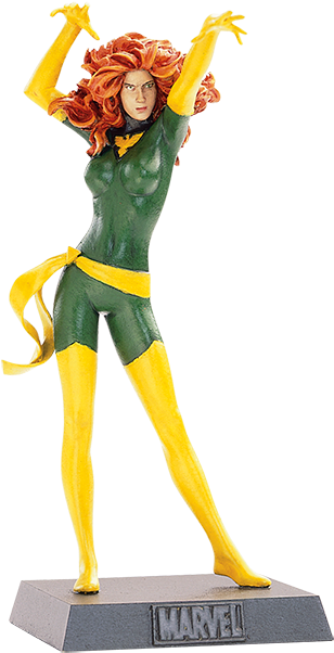 Jean Grey - Fenix Eaglemoss (360x614), Png Download