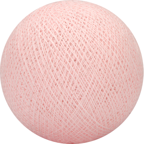Cotton Ball Lights Lámpa Búra Light Pink - Light (460x460), Png Download