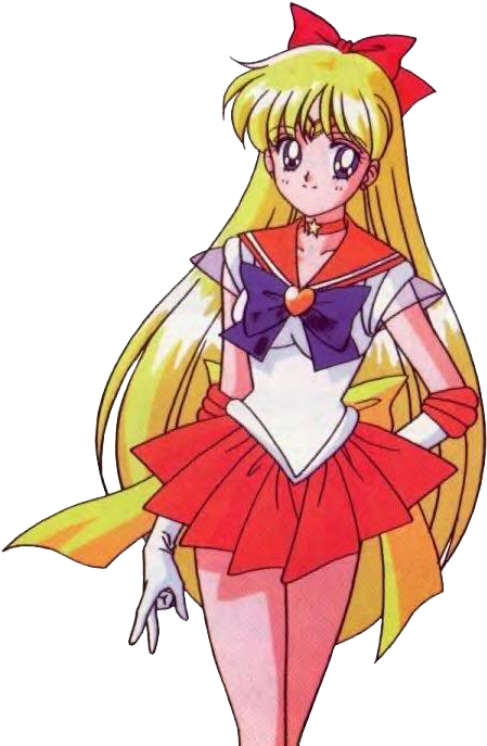 Sailor Venus - Sailor Moon Super Sailor Venus (465x689), Png Download