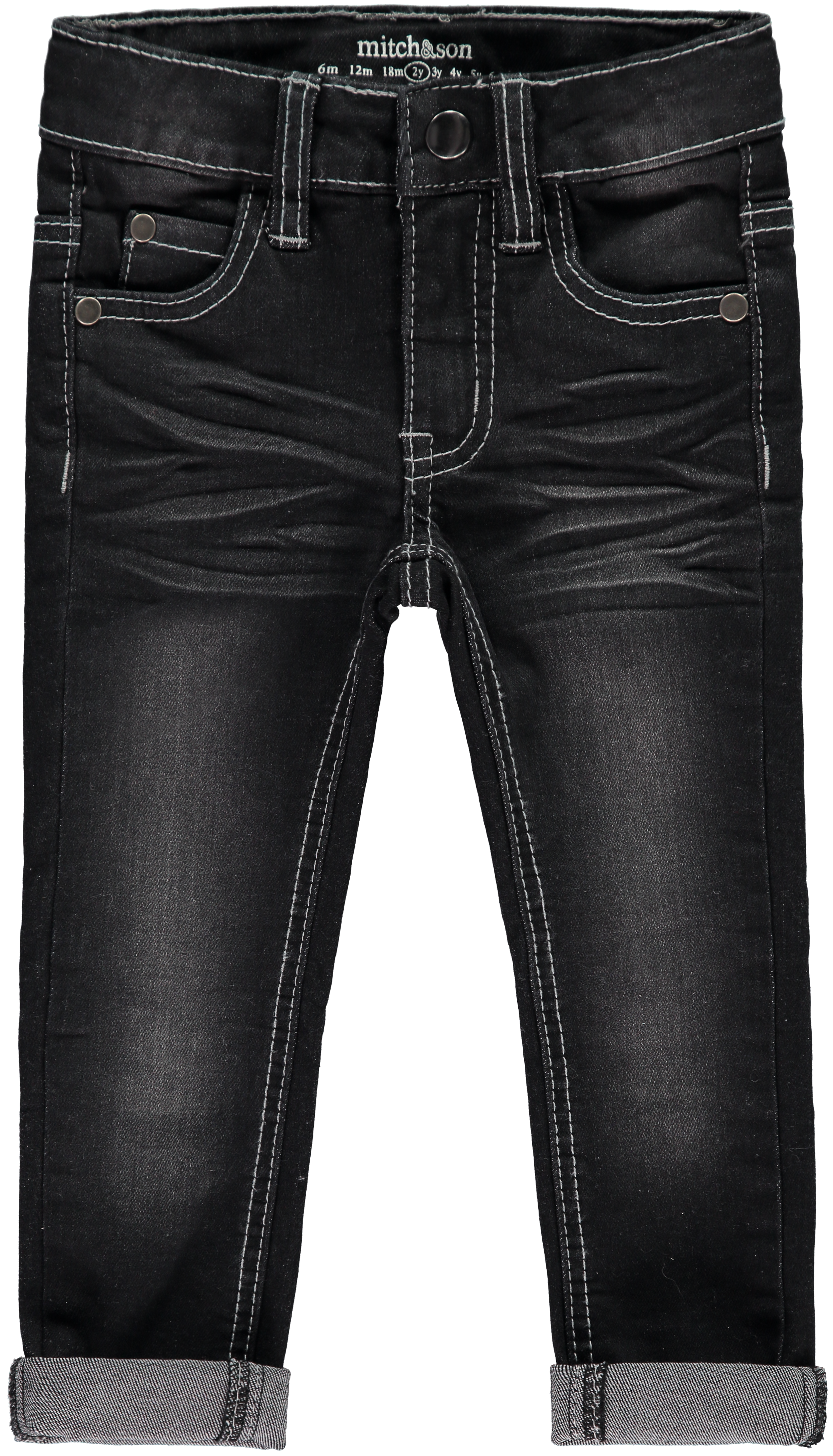 Mitch & Son Jean Grey - Mitch And Son Salah Dark Grey Trousers 1038 (2810x4938), Png Download