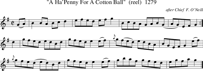 Listen To A Ha'penny For A Cotton Ball - Silver Spear Tin Whistle Music (710x249), Png Download