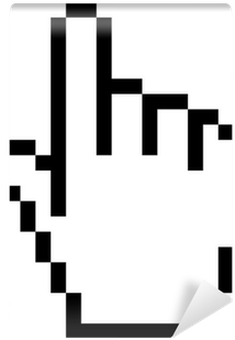 Computer Mouse Pointer Hand Icon Wall Mural • Pixers® - Hand Cursor (400x400), Png Download