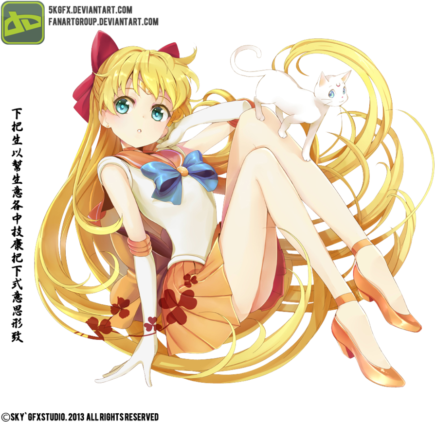 Sailor Venus Render (900x868), Png Download