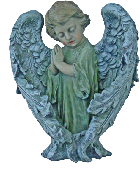 11" Baby Angel With Wings - Angel (500x600), Png Download