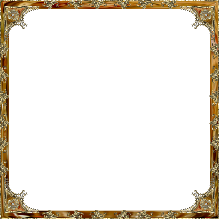 Yellow Frame Png - Horse Farm Frame Transparent (730x730), Png Download