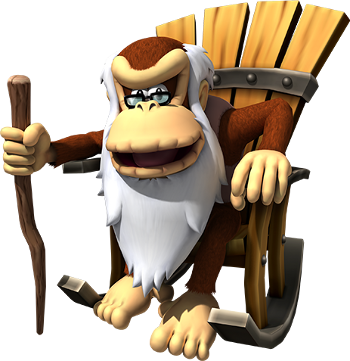 Https - //static - Tvtropes - Org/pmwiki/pub/images/ - Donkey Kong Country Returns 3d (350x361), Png Download