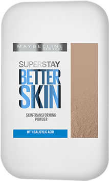 Super Stay Better Skin® Powder,classic Ivory,just Bought - Maybelline New York Super Stay Better Skin Powder Light (400x355), Png Download
