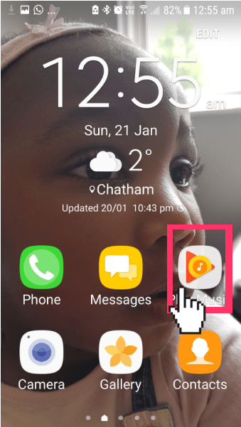 Restricting Explicit Songs On Google Play Music Open - Samsung Galaxy J3 Eclipse (1000x600), Png Download
