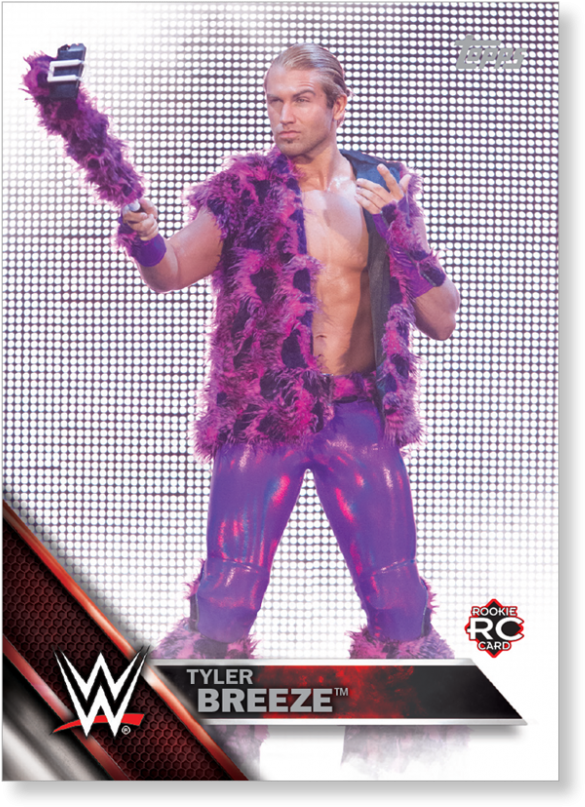 2016 Topps Wwe Tyler Breeze - Action Figure (1440x975), Png Download