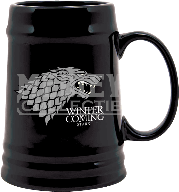Game Of Thrones Stark Sigil Ceramic Stein - Stark Stein: Game Of Thrones (639x639), Png Download