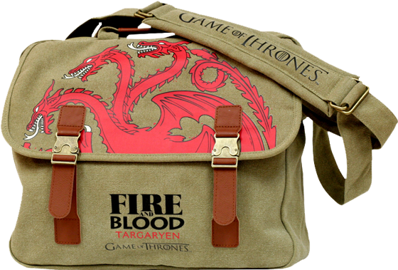 Game Of Thrones - Game Of Thrones Messenger Bag House Targaryen (600x600), Png Download