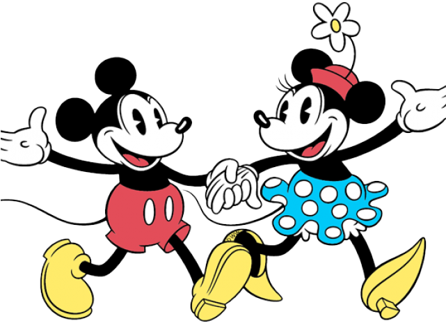 Minnie Vintage Illustration (640x480), Png Download