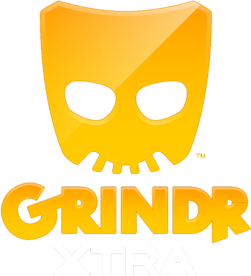 Grindr Xtra Logo Vector Gold Shiny1 Grindr Logo Transparent Full Size Png Download Seekpng