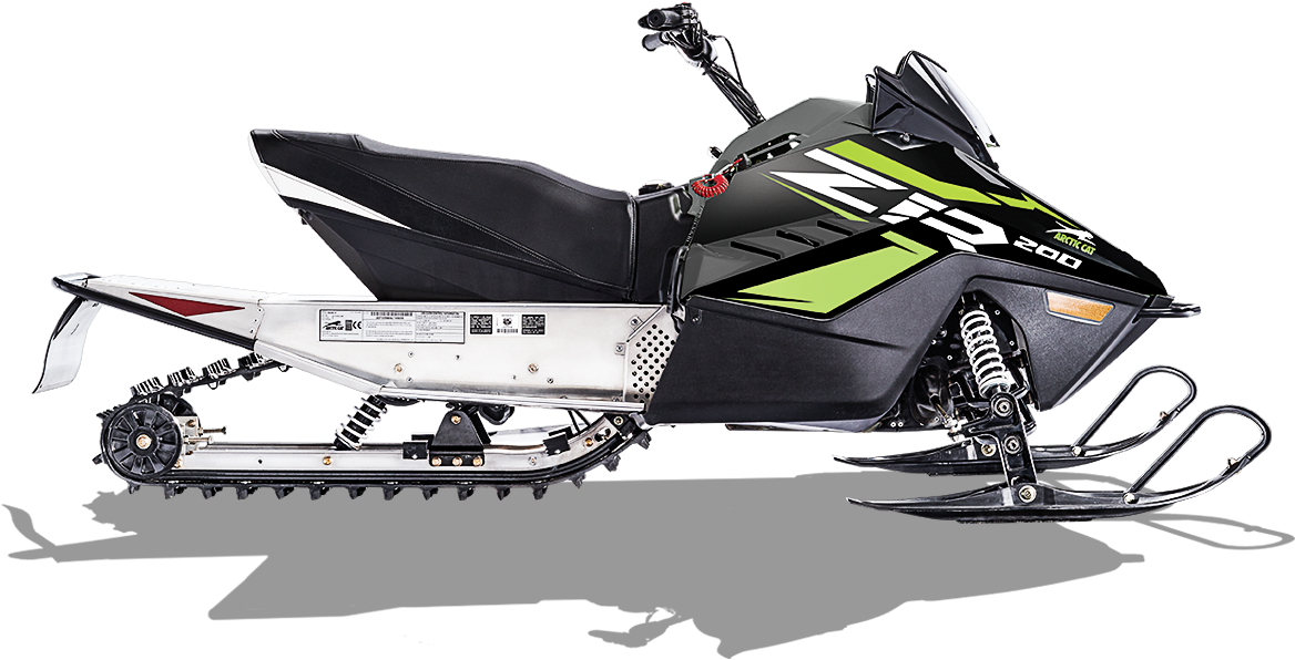 2018 Zr - 2019 Arctic Cat Zr 200 Es (2000x966), Png Download
