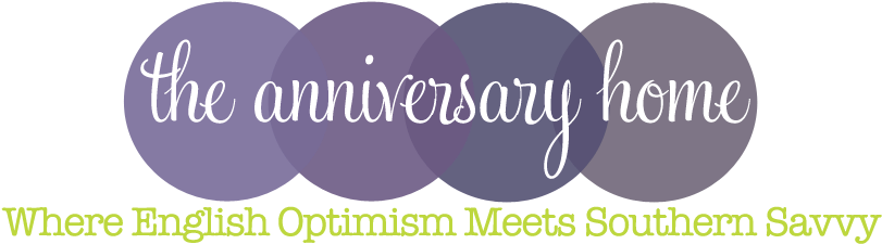 The Anniversary Home - 18 Inch Damask Happy Anniv 2s - Flat (843x234), Png Download