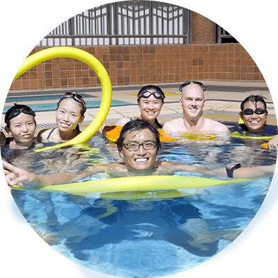 Adult - Happy Fish Swim School Jay (400x400), Png Download