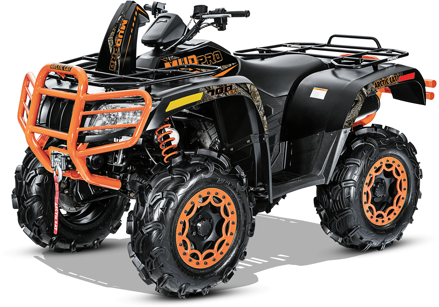 Arctic Cat Mud Pro - 2017 Arctic Cat Four Wheeler (2000x1448), Png Download