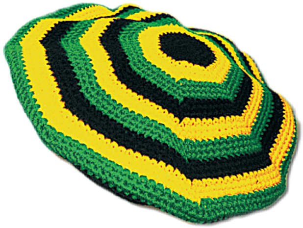 Long Beanie Hat Slouch Rasta Reggae Jamaica Africa - Reggae (618x465), Png Download
